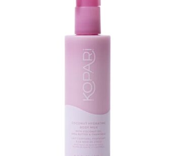 Kopari Vegan Hydrating Body Milk Lotion – Shea Butter, Chamomile, Cruelty-Free, Quick Absorb, Organic Coconut