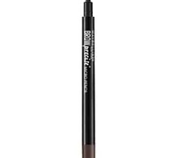 Maybelline Brow Precise Micro Eyebrow Pencil Makeup, Deep Brown, 0.002 oz.