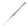 LASHVIEW Lash Tweezer, Vetus Straight Pointed Eyelash Tweezers for Profissional Grafting Eyelash Extension, Stainless Steel Needle Nose Tweezers for L