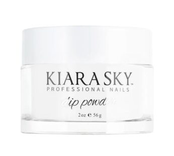 Kiara Sky Long Lasting Nail Dip Powder, 2 oz, Pure White