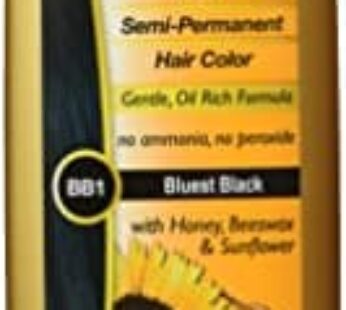 Bigen Semi Permanent Hair Color, Bluest Black, 3.0 Ounce (BSPBB1)