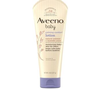 AVEENO Baby Lavender & Vanilla Calming Comfort Lotion 8 oz ( Pack of 2)