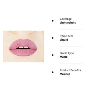 Aromi Pink Nude Matte Liquid Lipstick, Blush Beige Lip Color, Long-lasting Lipstick, Vegan, Cruelty-free, All Day Wear, Handmade (Toasted Almond) - Image 10