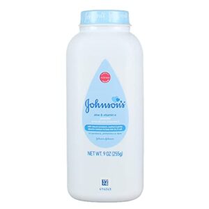 JOHNSON'S Baby Powder, Pure Cornstarch with Soothing Aloe& Vitamin E 9 oz (Pack of 2) - Image 5