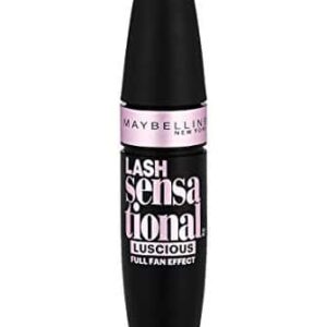 Maybelline New York Lash Sensational Luscious Washable Mascara, Blackest Black, 0.32 fl. oz. - Image 4