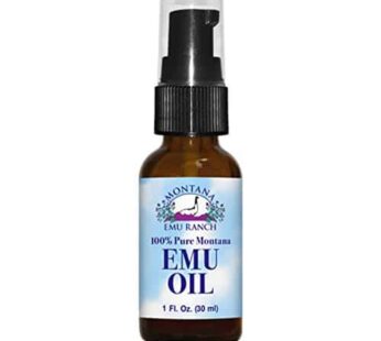 100% Pure Montana Emu Oil Montana Emu Ranch Co. 1 oz Liquid