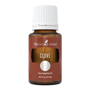 Young Living Clove Essential Oil 15ml - Warm Aromatic Cleansing Properties - For Thieves Dental Products - Natural Oral Health Support - 100% Pure and - Image 1