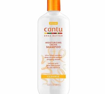 Cantu Moisturizing Cream Shampoo with Shea Butter, 13.5 fl oz