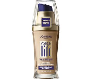 L’Oreal Paris Visible Lift Serum Absolute Foundation, Natural Beige, 1 Ounce