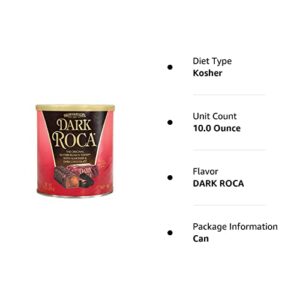 Brown & Haley Almond DARK ROCA Canister, Individually Wrapped Dark Chocolate Candy, Buttercrunch Toffee with Almonds Covered in Dark Chocolate, 10 Oun - Image 9