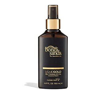 Bondi Sands Liquid Gold Self Tanning Dry Oil | Hydrating, Quick Drying, Tanning Dry-Oil for a Natural, Golden Look | 5.07 oz/150 mL