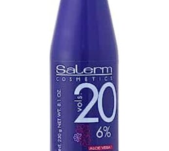 Salerm Cosmetics Cream Oxidant Volume 20 with Aloe Vera, 8.1 Ounce