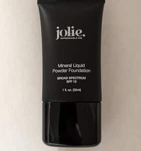 Jolie Mineral Liquid Powder Foundation SPF 15 1 Fl. Oz. Hypoallergenic - For All Skin Types (Cream Beige) - Image 2