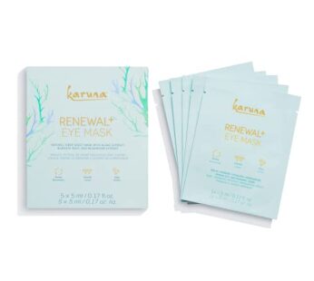 Karuna Skin – Renewal+ Eye Mask, Under Eye Patches for Tired Eyes, Beneath-the- Eye Patch with Burdock Root & Mushroom Extract, Under Eye Patches for