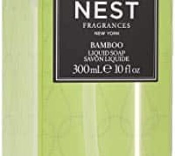 NEST Fragrances Scented Liquid Hand Soap- Bamboo , 10 fl oz