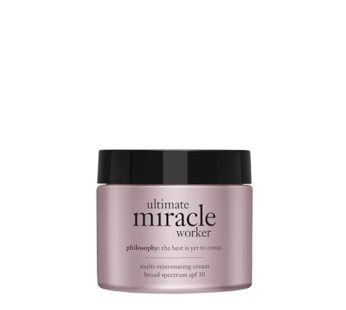 philosophy ultimate miracle worker multi-rejuvenating face moisturizer cream + spf 30 – with encapsulated retinol – delivers firmer, youthful looking