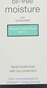 Neutrogena Oil Free Daily Long Lasting Facial Moisturizer & Neck Cream - Non Greasy, Oil Free Moisturizer Won't Clog Pores - SPF 15 Sunscreen & Glycer - Image 5