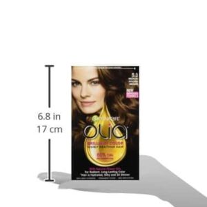 Garnier Olia Ammonia-Free Brilliant Color Oil-Rich Permanent Hair Color, 5.3 Medium Golden Brown (Pack of 1) Brown Hair Dye (Packaging May Vary) - Image 13