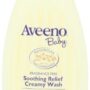 Aveeno Baby Soothing Relief Creamy Wash, Fragrance Free, 8 Fl Oz (Pack of 2)