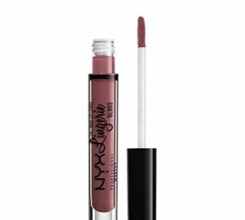 NYX PROFESSIONAL MAKEUP Lip Lingerie Gloss – Honeymoon, Mauve Pink