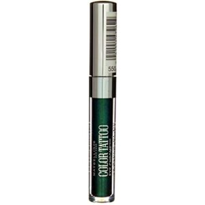 Maybelline New York Color Tattoo Eye Chrome Shadow, Electric Emerald, 1 Count - Image 1