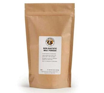 King Arthur Flour Non-Diastatic Malt Powder, Kosher – 16 Ounce Bag
