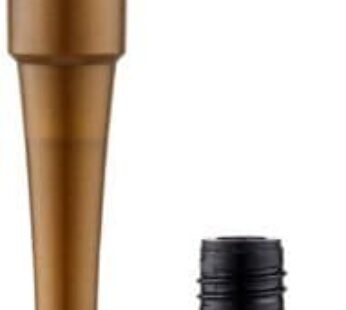 Ruby Kisses Classic Liquid Eyeliner, Smudgeproof Long Lasting Eye Makeup with Felt-Tip Applicator (1 PACK, Shiny Gold)