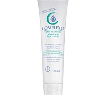 Complex 15 Daily Face Cream 3.4 Ounce (100ml)