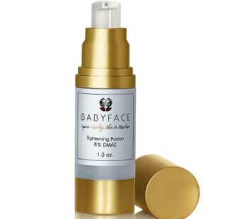 Babyface Instant Tightening Serum – Extra Strength 8% DMAE for Maximum Tightening, Pore Refining, Face Firming, Anti-Aging. Lifts, Smoothes, Resurface
