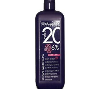 Salerm Cosmetics Salerm Cream Oxidant Volume 20 6% with Aloe Vera 36 Oz