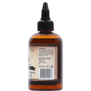 Sunny Isle Jamaican Black Castor Oil Beard Oil 4oz | Conditioning Growth Oil for Thicker Facial Hair | Softens, Strengthens Beards & Mustaches | Hydra - Image 8