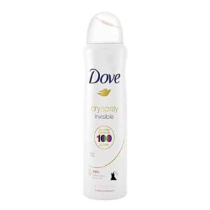 Dove Antiperspirant Dry Spray - Invisible - Clear Finish - 3.8 OZ (107 g) Per Can - Pack of 3 Cans - Image 2