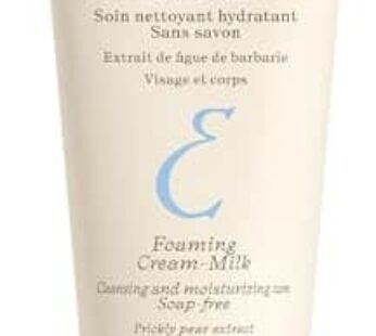 Embryolisse Foaming Cream Milk. Hydrating Cleanser for Face and Body, Soap-Free, Vegan Formula, 6.76 fl.oz.