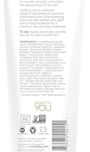 Andalou Naturals Citrus Sunflower Uplifting Body Lotion, 8 fl.oz (Packaging may vary) - Image 2