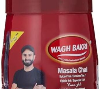 Wagh Bakri Masala Tea Spiced Tea Leaves in Export Pack,250 grams / 8.825 oz