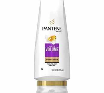 Pantene Pro-V Sheer Volume Conditioner, 12 fl oz (Packaging May Vary)