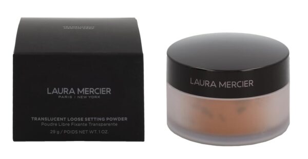 Laura Mercier Women's Translucent Loose Setting Powder, Medium Deep, Tan, 1.0 Ounce