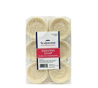Scalpmaster Shaving Soap, 6 Count