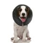 ZenPet Protective Inflatable Recovery Collar for Dogs and Cats - Soft Pet Collar Does Not Block Vision E-Collar - Designed to Prevent Pets from Touchi