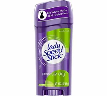 Lady Speed Stick Deodorant 2.3oz Powder Fresh Power (2 Pack)