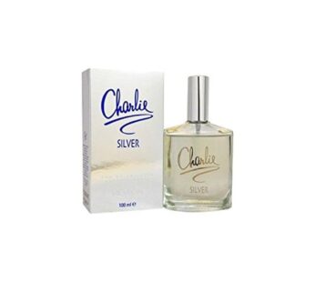 Charlie Silver by Revlon for WomenEau De Toilette Spray, 3.4 Ounce