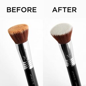 Sigma Beauty Sigmagic Brushampoo Liquid Makeup Brush Cleaner ? Professional Grade Makeup Brush Cleaner Solution to Remove Makeup Build Up and Residue - Image 3