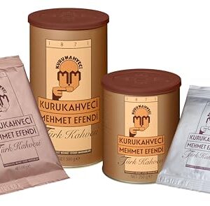 KURUKAHVECI MEHMET EFENDI Turkish Coffee, Arabica Beans, Roasted Ground,Rich Aroma, Fresh, Medium to Heavy-bodied, Original Taste Since 1871 (17.6 OZ - Image 4