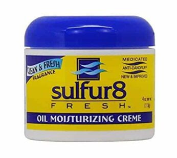 Sulfur 8 Fresh Oil Moisturizing Creame 4 oz by Surfur8