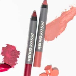 VASANTI Cosmetics Matte Crush Lipstick Pencil (It's Your Mauve) Long-Lasting Waterproof Soft Velvety Matte Lip Liner - Image 3