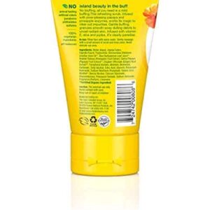 Alba Botanica Hawaiian Facial Scrub, Pore Purifying Pineapple Enzyme, 4 Oz - Image 2