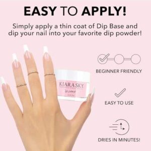 Kiara Sky Long Lasting Nail Dip Powder, 2 oz, Dark Pink - Image 2