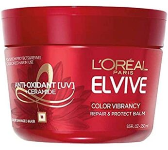 L’Oreal Paris Elvive Color Vibrancy Repair and Protect Balm, 8.5 fl; oz; (Packaging May Vary)