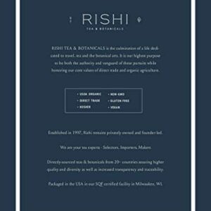 Rishi Tea English Breakfast Tea - Organic Black Tea Sachets, English Tea Bags, High Caffeinated Tea, USDA Organic, Certified Kosher, Herbal Morning Te - Image 6