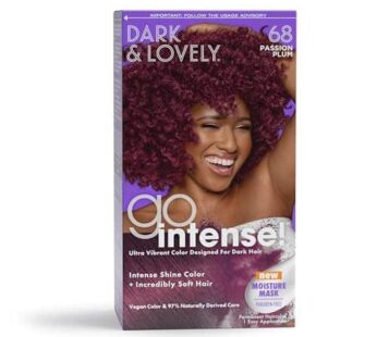 SoftSheen-Carson Dark and Lovely Ultra Vibrant Permanent Hair Color Go Intense Hair Dye for Dark Hair with Olive Oil for Shine and Softness, Passion P